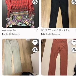 Large Women’s size M Bundle